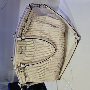 💥💥💥COACH Madison Gathered Leather Lindsey Satchel #18643